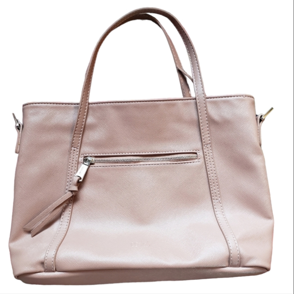 Co-lab Like New vegan leather blush pink bag